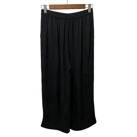 Kate Spade Syanna Wile Leg Viscose Pants Size Small Elastic Waist Side Pockets - Picture 2 of 9